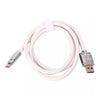Cabo Usb V8 Para Celular 1mt aGold Branco - CB72-1 Truedata