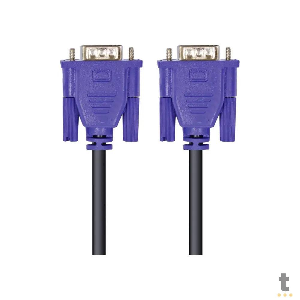 Cabo Vga Para Monitor 15 Pinos 2mts Vinik - 25569 Truedata