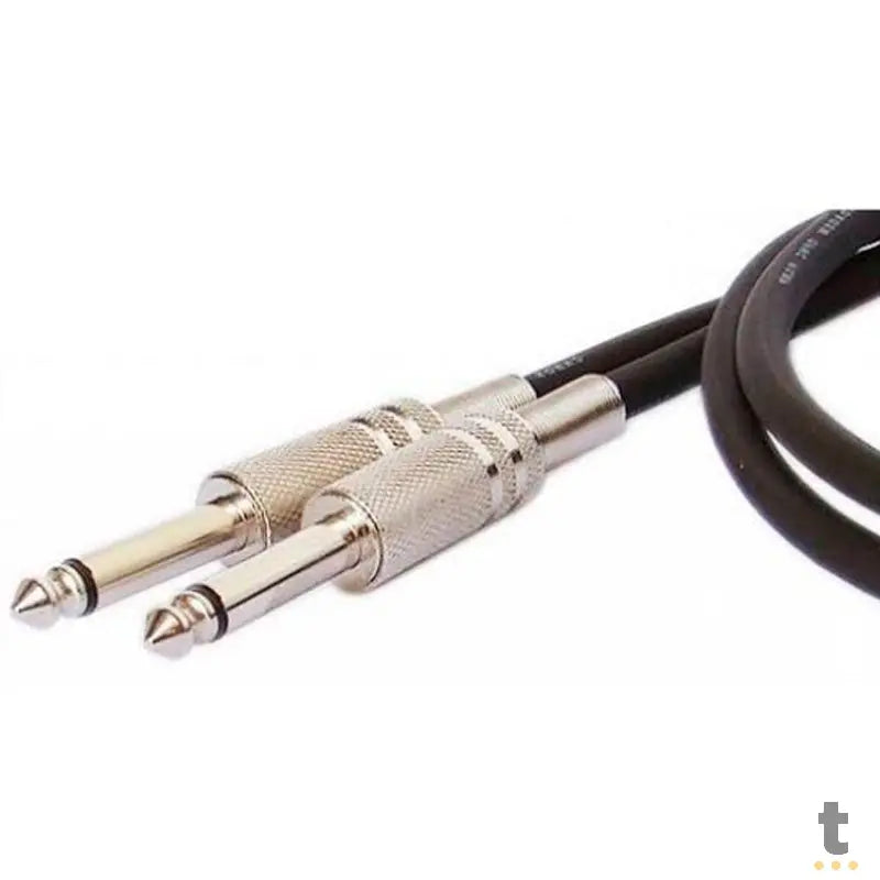 Cabo de Áudio P10 Macho X P10 Macho 1m Truedata