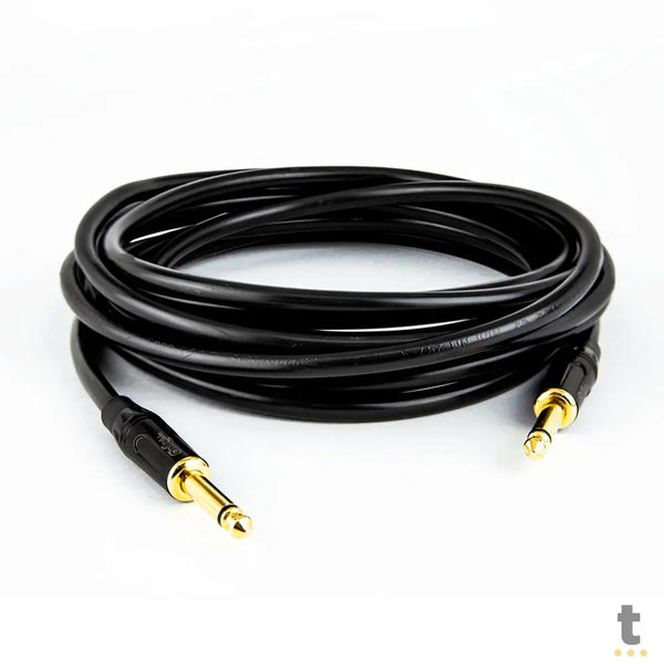 Cabo de Áudio P10 Macho X P10 Macho 2m