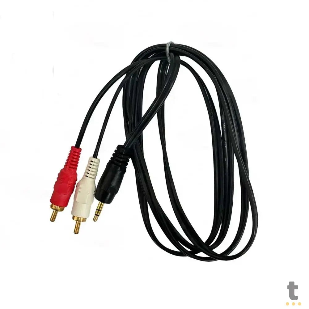 Cabo de Áudio P2 Macho Para RCA - AM-C12 Truedata