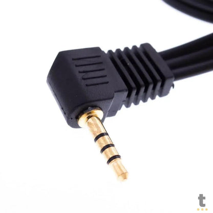 Cabo de Áudio P2 Macho Para Rca Av 2m Exbom - CBX-P2RCA3M20 Truedata