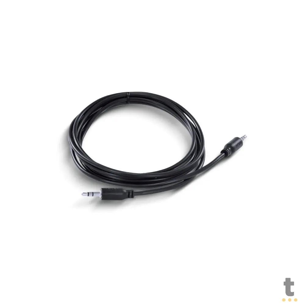 Cabo de Áudio P2 Macho x Macho 2mt PCYes - P35M-2 Truedata