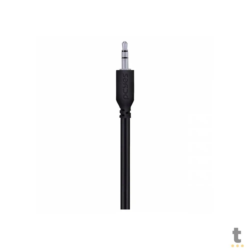 Cabo de Áudio RCA Macho Para P2 3.5mm 1m PcYes - P2R35-1 Truedata
