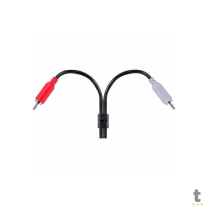 Cabo de Áudio RCA Macho Para P2 3.5mm 1m PcYes - P2R35-1 Truedata
