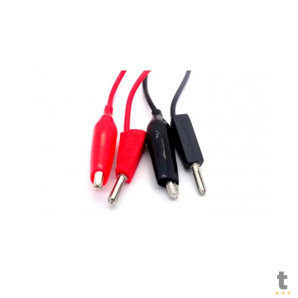 Cabo de Conexão Banana Jacaré Minipa - MTL-23 Truedata