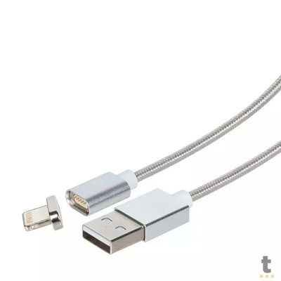 Cabo de Dados Carregador Magnético USB P/ Lightning Iphone Hi Turbo - T-727I