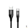 Cabo de Dados USB P/ USB Tipo C 1,0m GShield Raptor Preto - GS-9022 Truedata