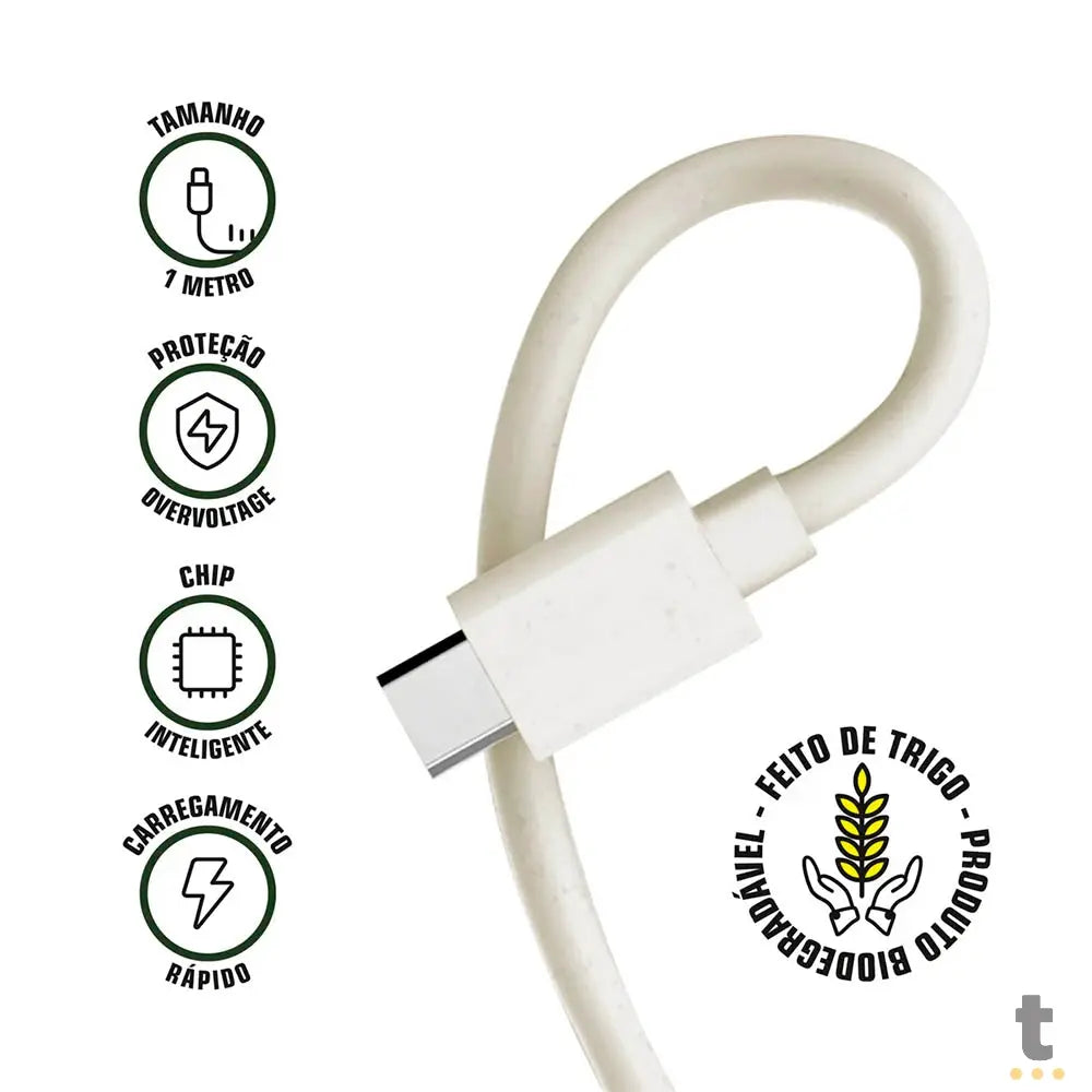 Cabo de Dados USB P/ USB Tipo C 1m GShield Ecoo - GS-5811 Truedata