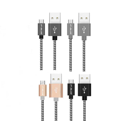 Cabo de Dados USB Tipo C IT-Blue 2.4A 1m - LE-12110C Truedata