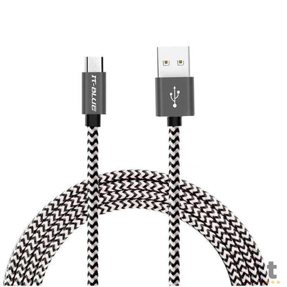 Cabo de Dados USB Tipo C IT-Blue 2.4A 1m - LE-12110C Truedata