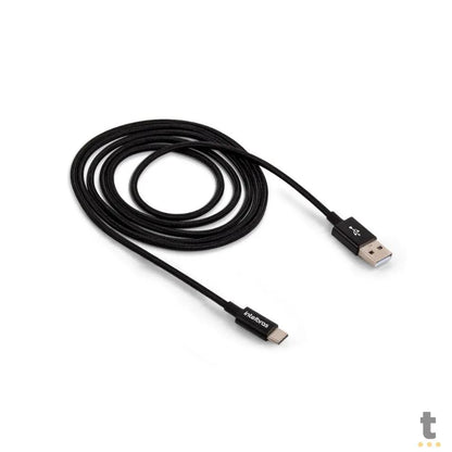 Cabo de Dados USB Tipo C Intelbras 3A 1,5m Preto - 4830076 Truedata