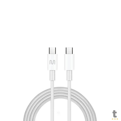 Cabo de Dados USB Tipo C Macho / Macho 1,2m Multi Branco - WI453 Truedata