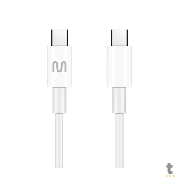 Cabo de Dados USB Tipo C Macho / Macho 1,2m Multi Branco - WI453