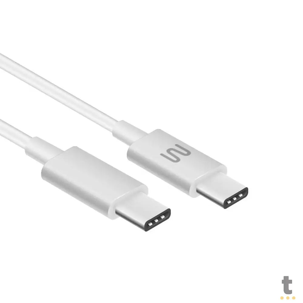 Cabo de Dados USB Tipo C Macho / Macho 1,2m Multi Branco - WI453 Truedata