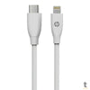 Cabo de Dados USB Tipo C P/ Lightning Iphone 1m HP Branco - HPDHC-MF102-1M Truedata