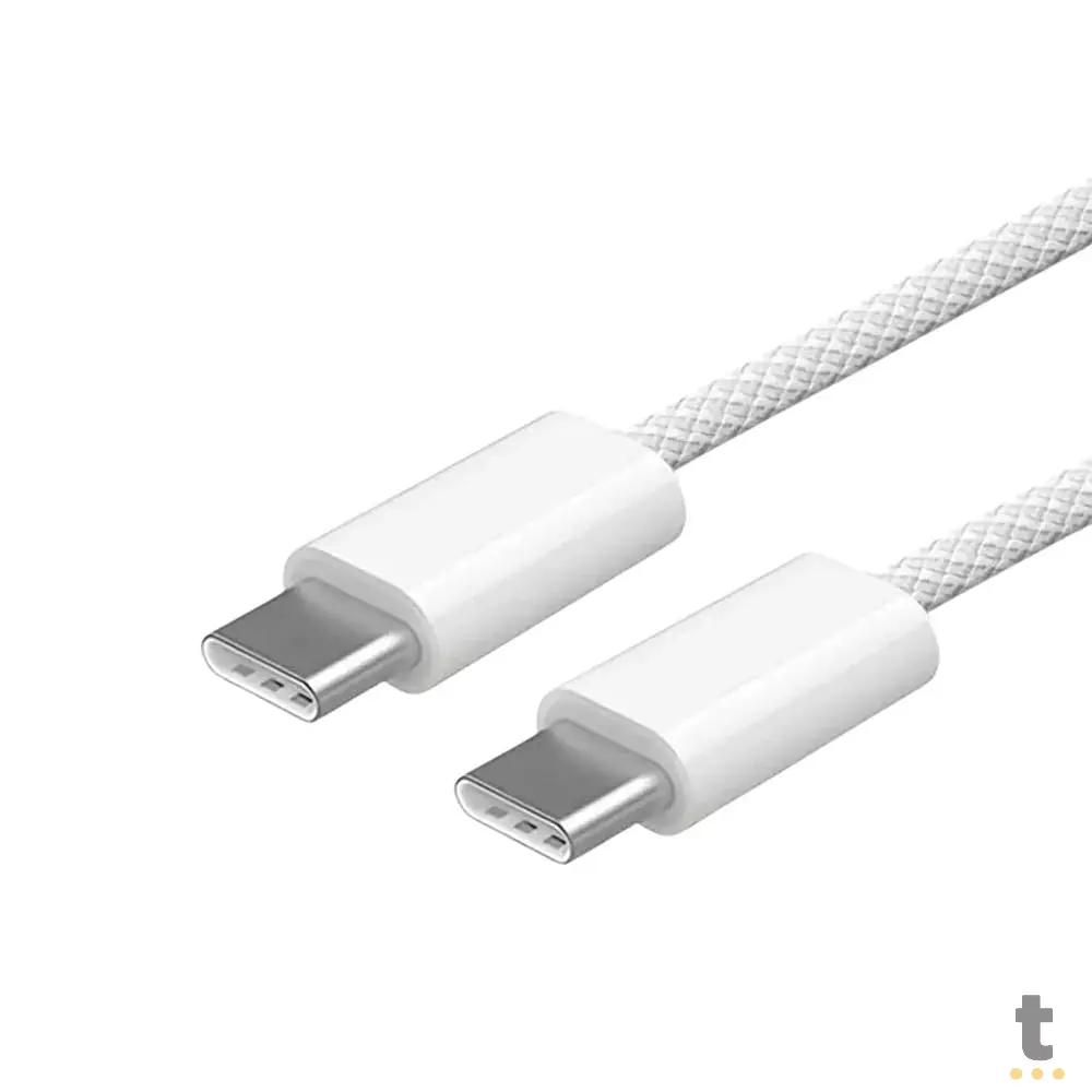 Cabo de Dados USB Tipo C P/ Tipo C 1m Verde GShield - SJX-IP-15 Truedata