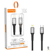 Cabo de Dados USB Tipo C p/ Lightning (Iphone) 2mts aGold 30W - CB68 Truedata