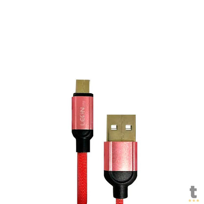 Cabo de Dados USB V8 Leon Gts 5.1A 1mt Turbo - Leon-7005 Truedata