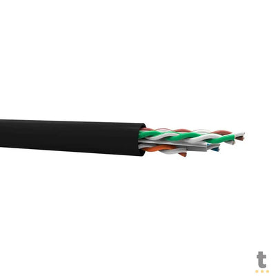 Cabo de Rede Cat6 Furukawa Sohoplus Preto - Venda em Mts