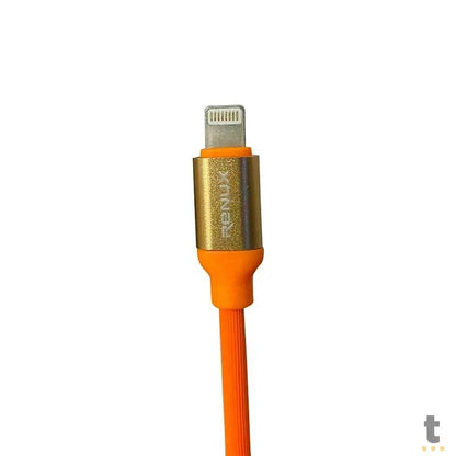 Cabo para Iphone Ipad Lightining Inova 2.4A Cbo-6313 cores diversas Emborrachado-  1.2mt Truedata