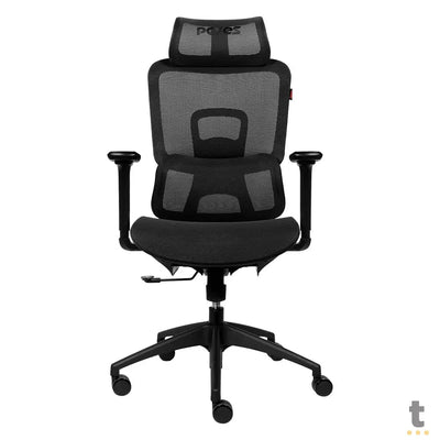 Cadeira Ergonômica PCYes MS5 C/ Malha Mesh Preta - PCOMS5B