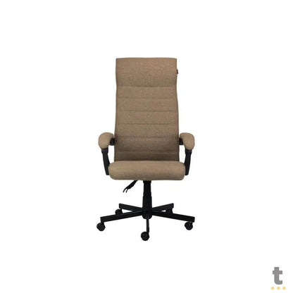 Cadeira Escritório Giratoria C/ Altura Ajustavel Magnus Brown PCYes Marrom - PCEMAGMA Truedata