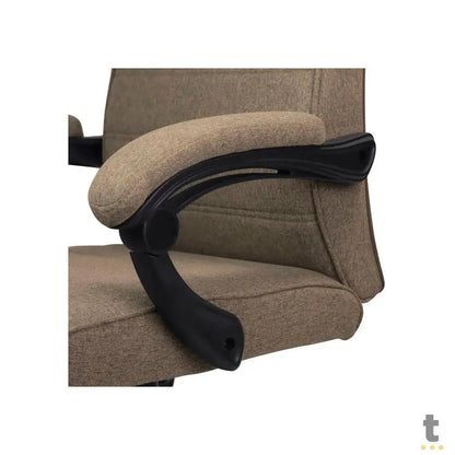 Cadeira Escritório Giratoria C/ Altura Ajustavel Magnus Brown PCYes Marrom - PCEMAGMA Truedata