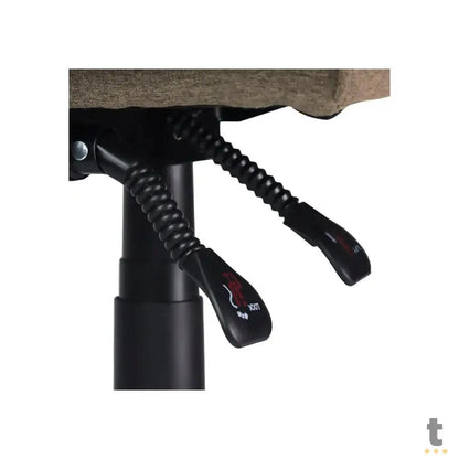 Cadeira Escritório Giratoria C/ Altura Ajustavel Magnus Brown PCYes Marrom - PCEMAGMA Truedata