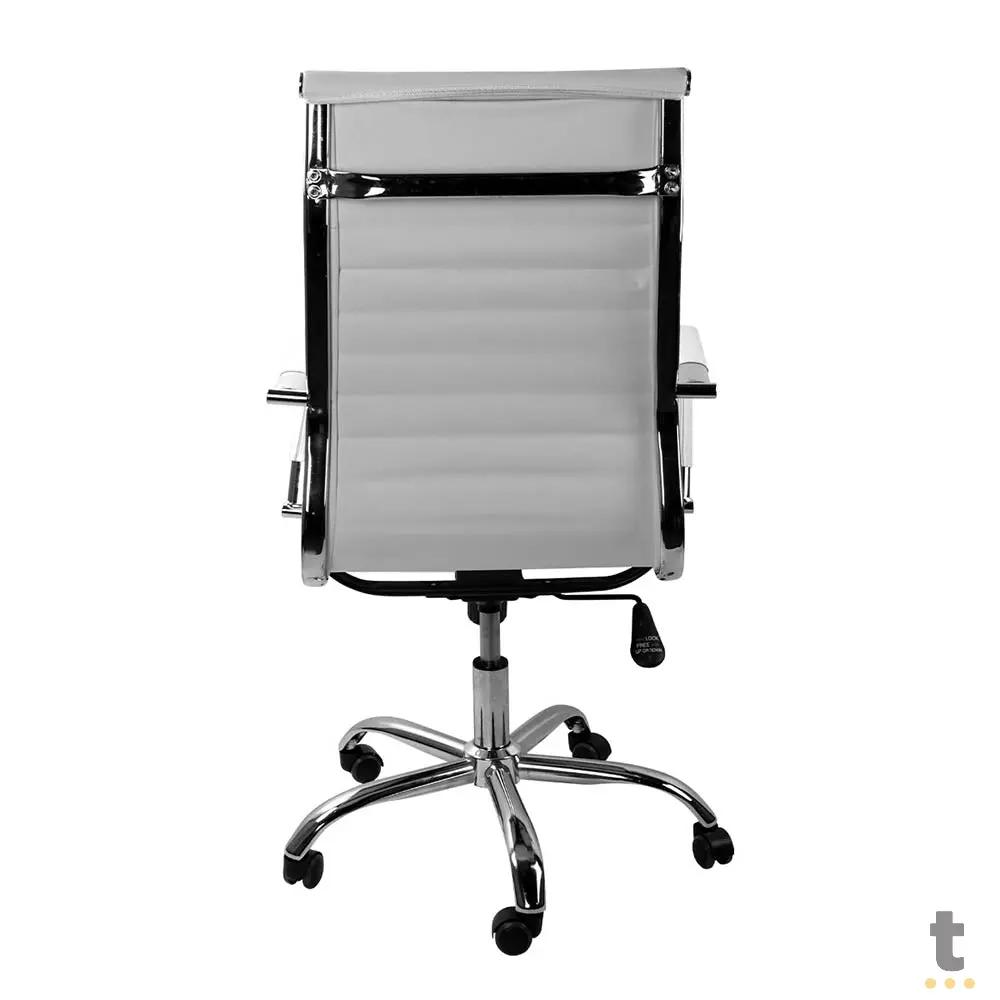 Cadeira Escritório Giratoria C/ Altura Ajustavel Vinik Sirius Branca - COSSB03 Truedata