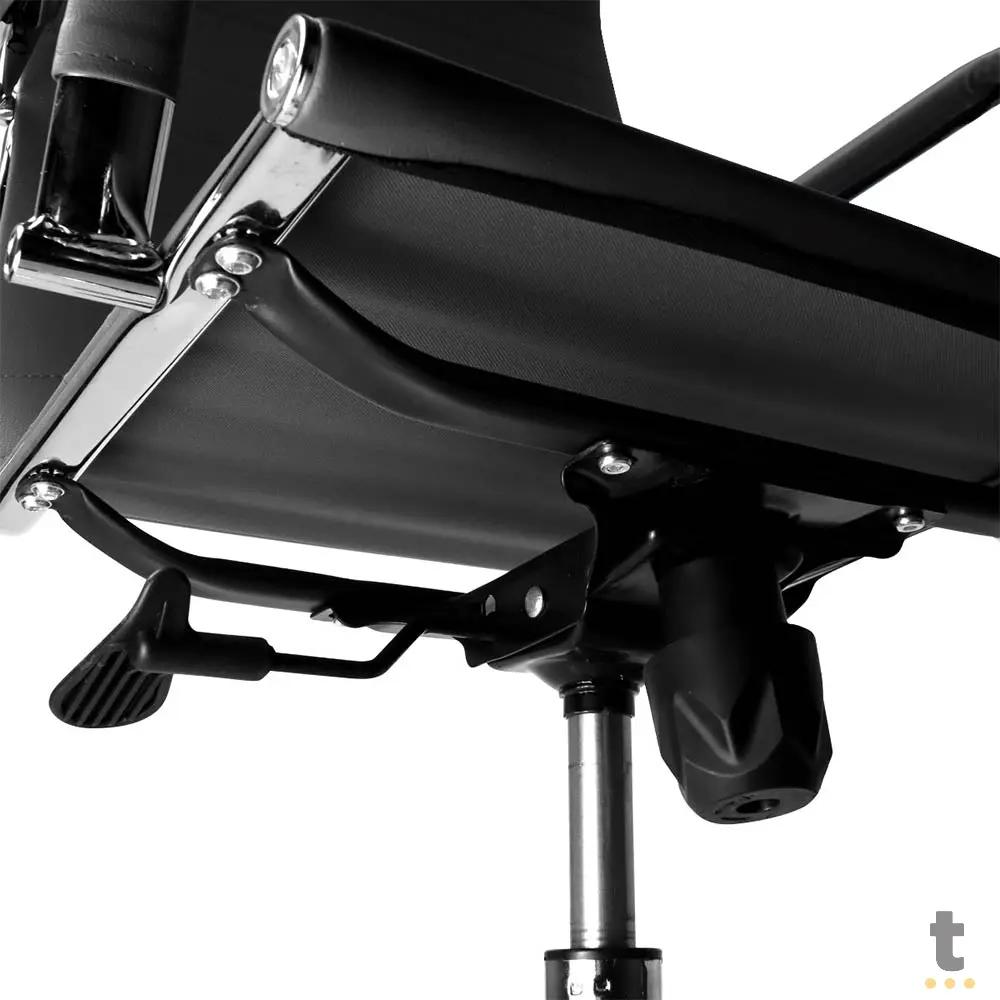 Cadeira Escritório Giratoria C/ Altura Ajustavel Vinik Sirius Cinza - COSSC02 Truedata