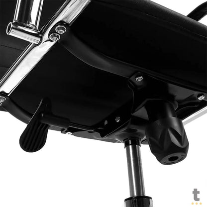 Cadeira Escritório Giratoria C/ Altura Ajustavel Vinik Sirius Preta - COSSP01 Truedata