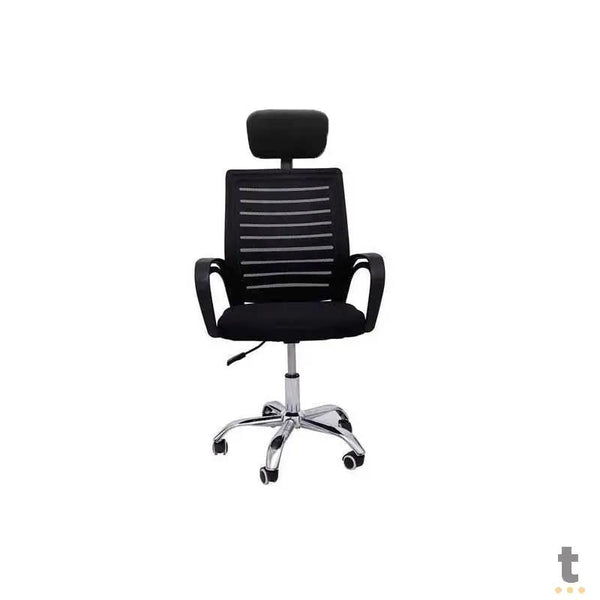 Cadeira Escritório Giratoria Telada Anji Xingh Xh-6126A - Preta