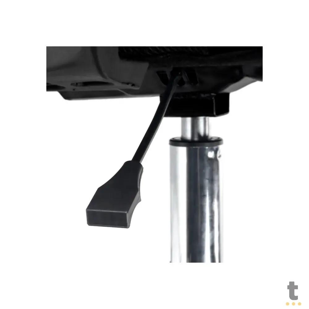 Cadeira Escritório Tipo Sec. Giratoria C/ Altura Ajustavel Go Star Vinik Preta - COGS10P Truedata