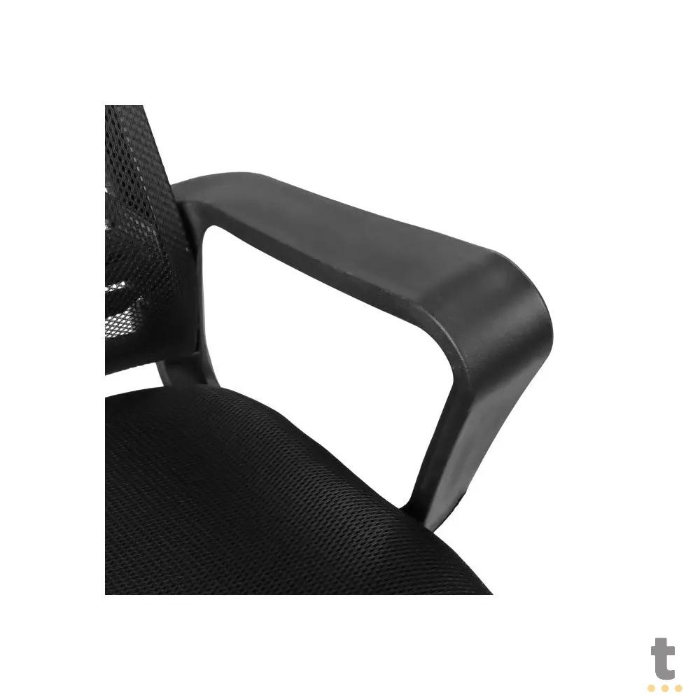 Cadeira Escritório Tipo Sec. Giratoria C/ Altura Ajustavel Go Star Vinik Preta - COGS10P Truedata