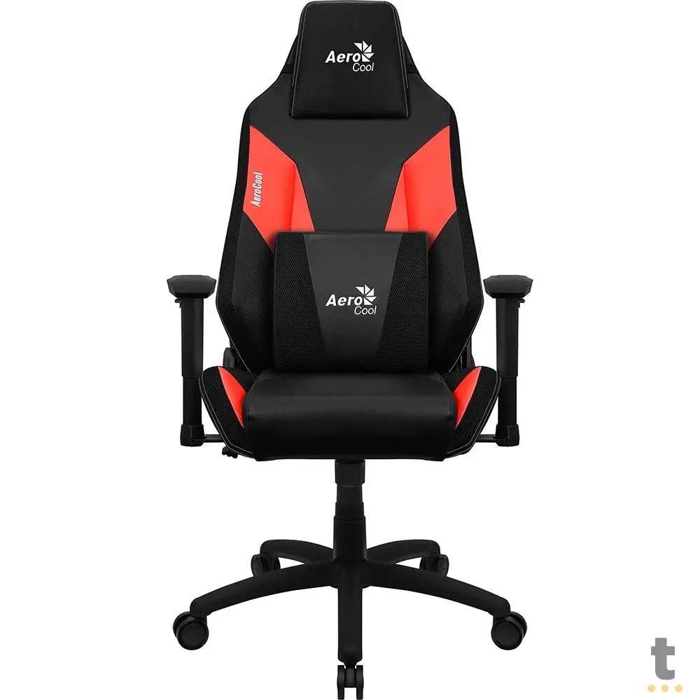 Cadeira Gamer Admiral Champion Red Aerocool Preta / Vermelha - 80534 Truedata