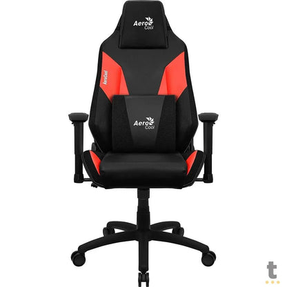 Cadeira Gamer Admiral Champion Red Aerocool Preta / Vermelha - 80534 Truedata