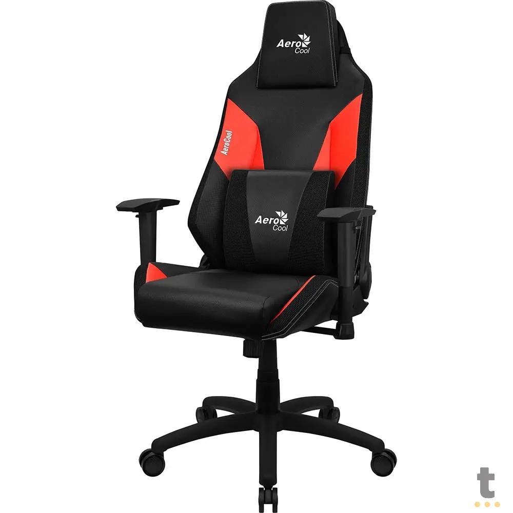 Cadeira Gamer Admiral Champion Red Aerocool Preta / Vermelha - 80534 Truedata