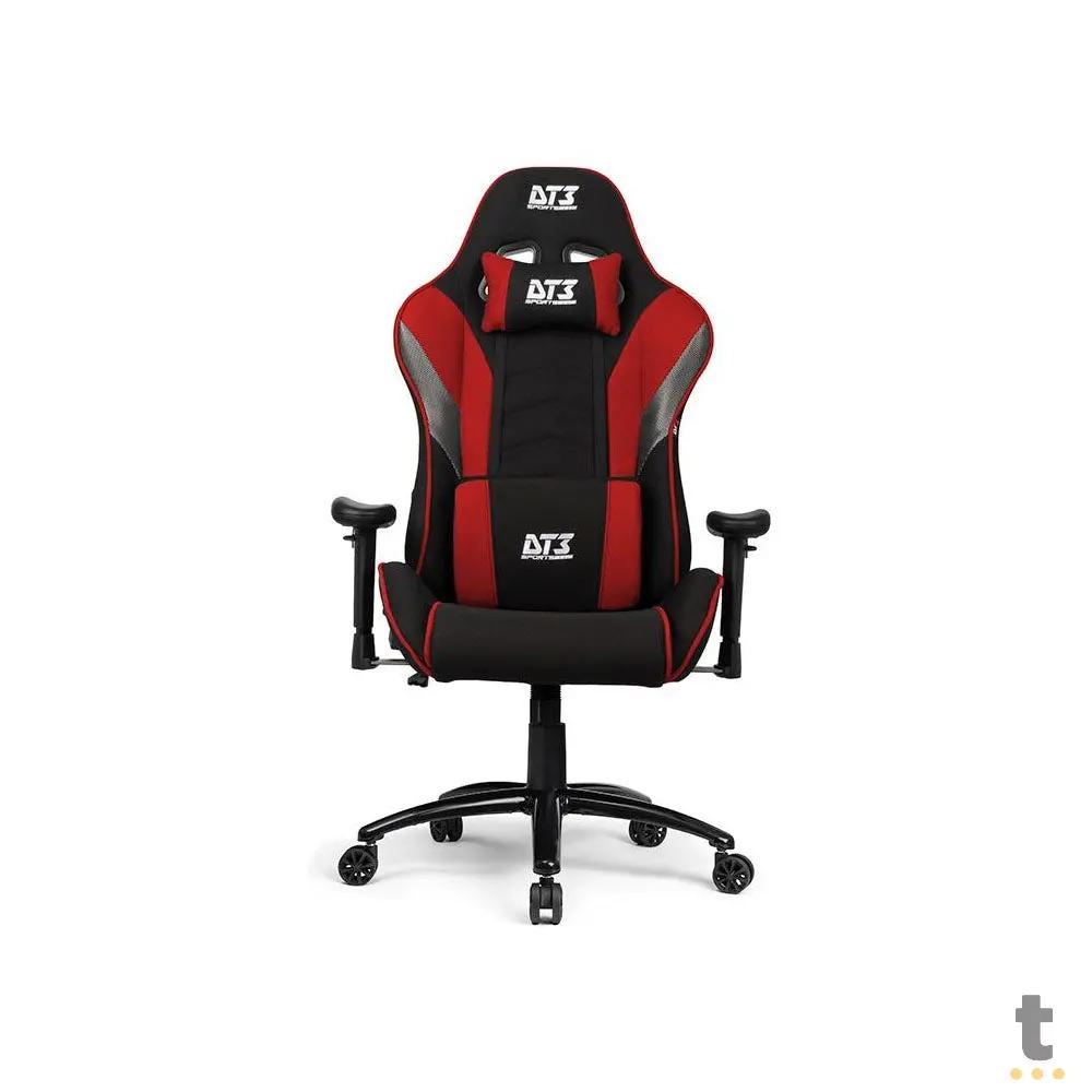 Cadeira Gamer DT3 Sports Elise Fabric V2 Preta / Vermelha - 13446-8 Truedata