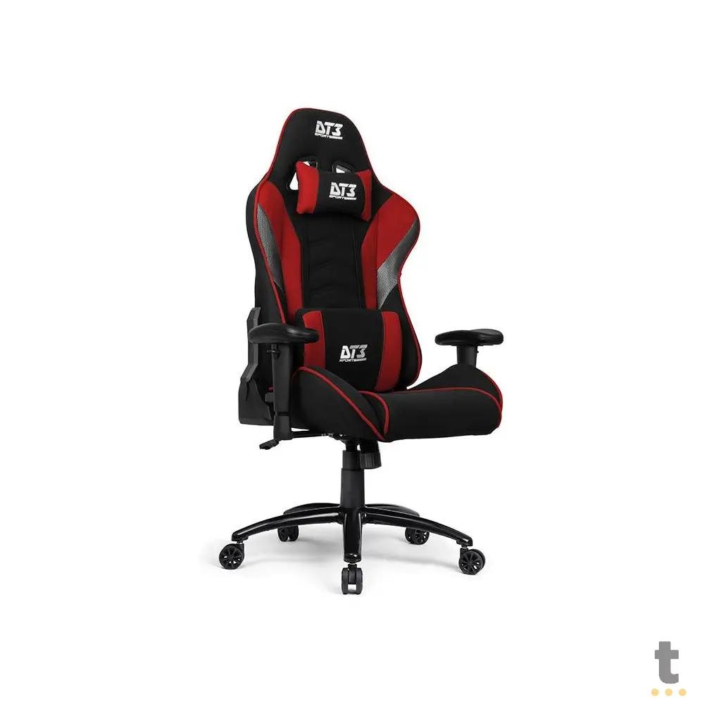 Cadeira Gamer DT3 Sports Elise Fabric V2 Preta / Vermelha - 13446-8 Truedata