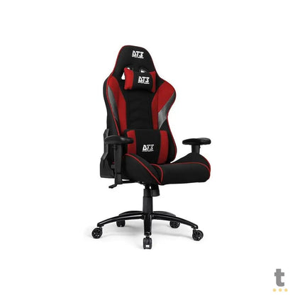 Cadeira Gamer DT3 Sports Elise Fabric V2 Preta / Vermelha - 13446-8 Truedata