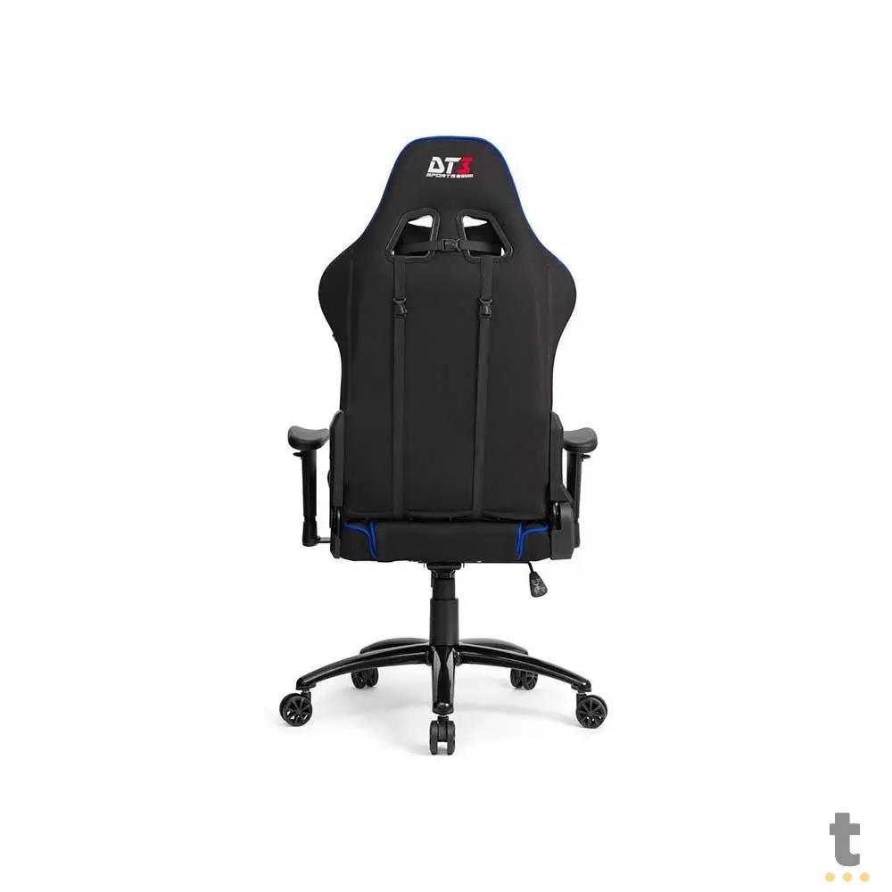 Cadeira Gamer DT3 Sports Elise Fabric com Encosto Reclinável Preta/Azul - 12193-6 Truedata