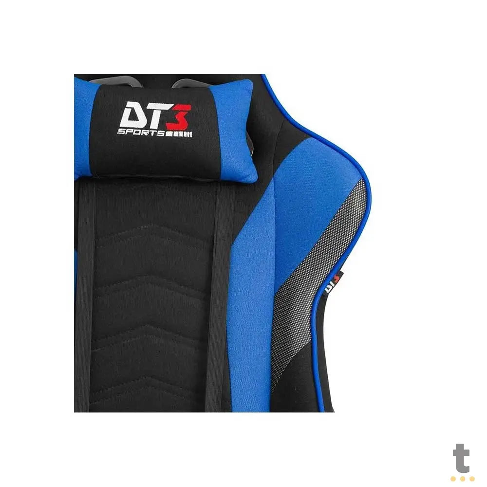 Cadeira Gamer DT3 Sports Elise Fabric com Encosto Reclinável Preta/Azul - 12193-6 Truedata