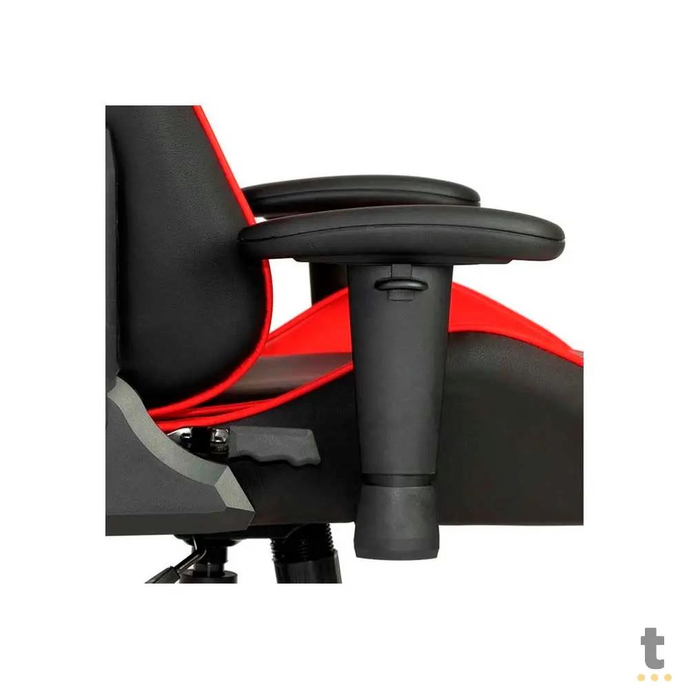 Cadeira Gamer DT3 Sports Elise Flamengo com Encosto Reclinável Vermelha e Preta - 11483-7 Truedata