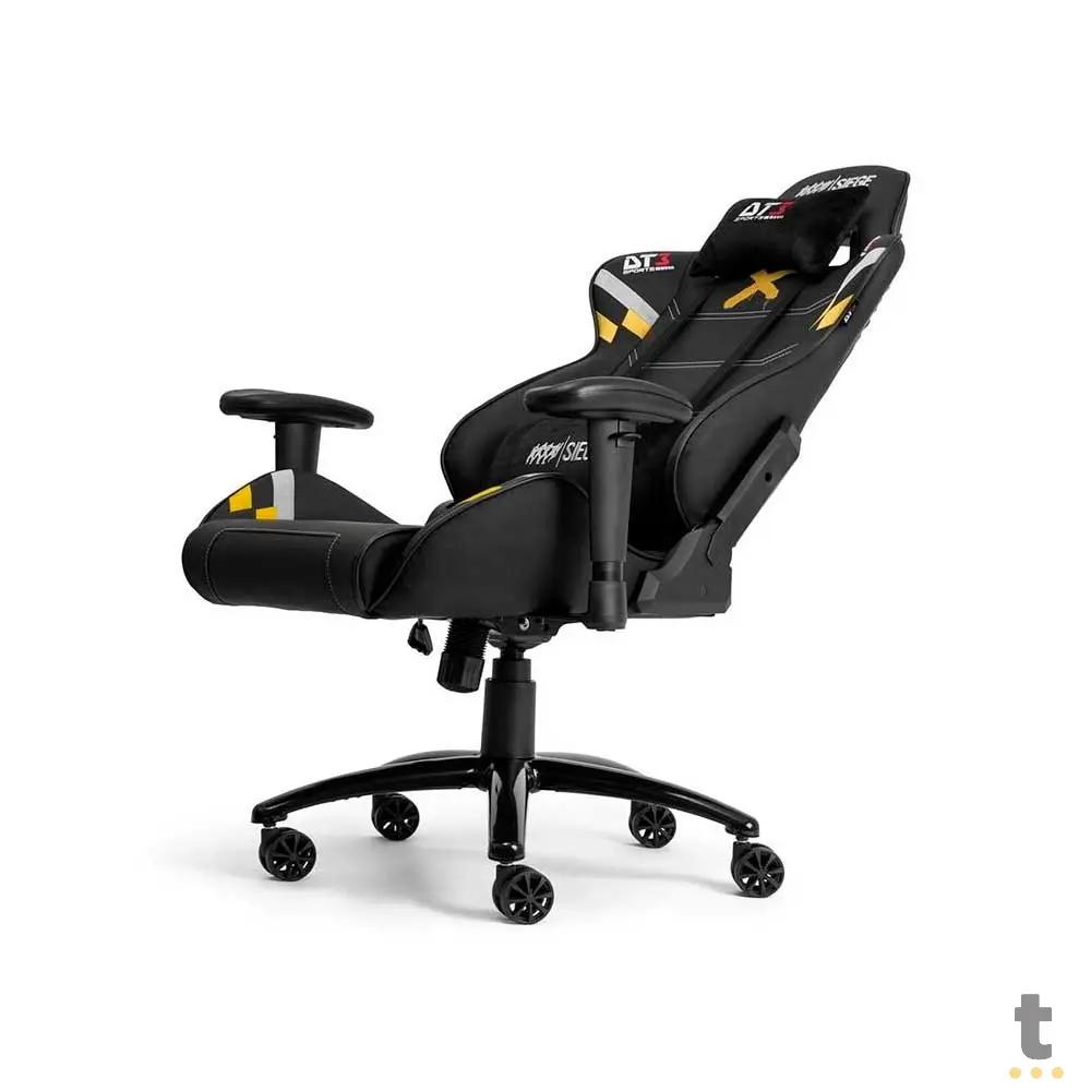 Cadeira Gamer DT3 Sports Elise Rainbow Six com Altura Ajustável e Encosto Reclinável Preto - 12344-4 Truedata