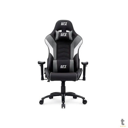 Cadeira Gamer DT3 Sports Elise V2 Cinza e Preta - 13439-0 Truedata