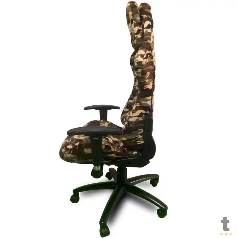 Cadeira Gamer Dazz Battle Red Nose Giratória Reclinável Camuflada - 581725 Truedata