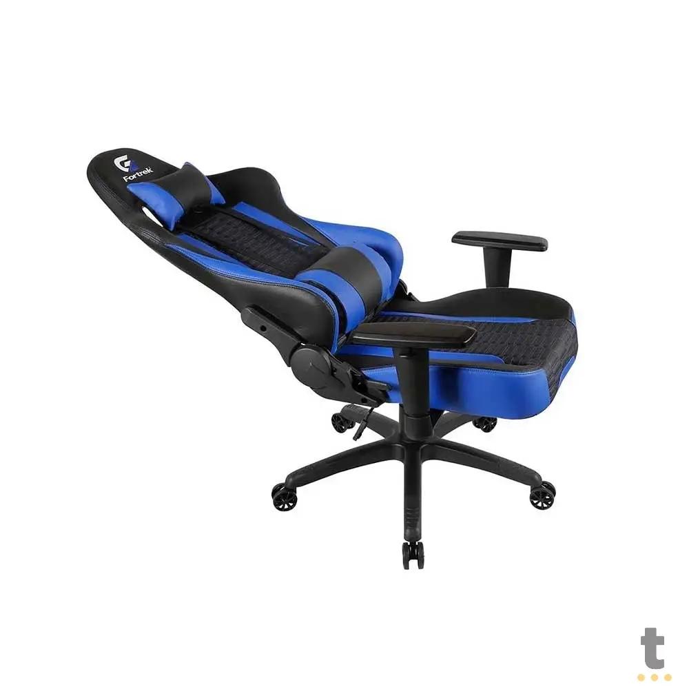 Cadeira Gamer Fortrek Cruiser Preta/Azul - 70516 Truedata