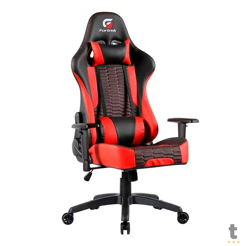 Cadeira Gamer Fortrek Cruiser Preta/Vermelha - 70515 Truedata