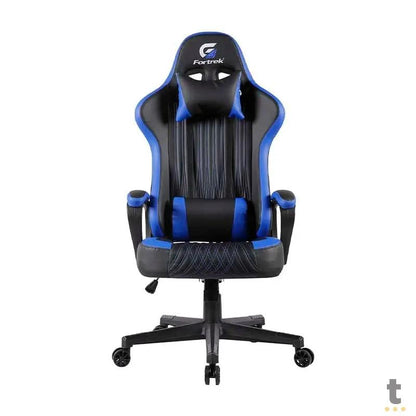 Cadeira Gamer Fortrek Vickers Preta/Azul - 70521 Truedata